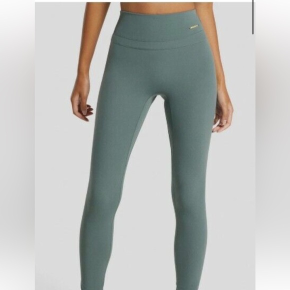 Gymshark Whitney Simmons V3 High Rise Leggings - Eucalyptus - X-Small - Picture 3 of 4
